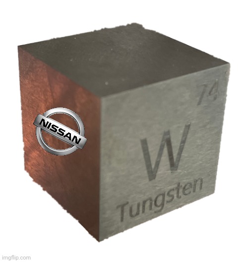 Tungsten cube (from luciteria 1in | image tagged in tungsten cube from luciteria 1in | made w/ Imgflip meme maker