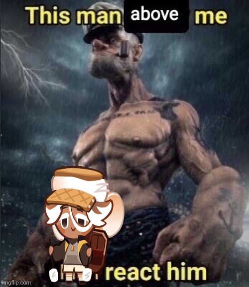 this man above me fish react him | image tagged in this man above me fish react him | made w/ Imgflip meme maker