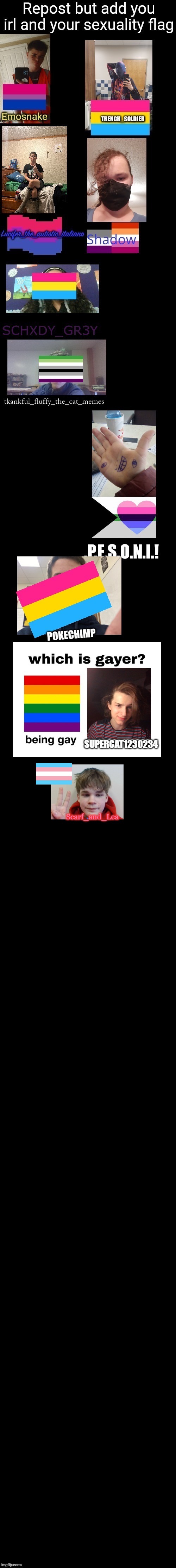 I look ugly af ngl (Shadow:  no you don't) | Scarf_and_Lea | made w/ Imgflip meme maker