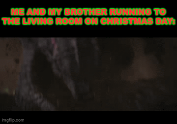 i couldn't think of a good title | ME AND MY BROTHER RUNNING TO THE LIVING ROOM ON CHRISTMAS DAY: | image tagged in gifs,relatable memes | made w/ Imgflip video-to-gif maker
