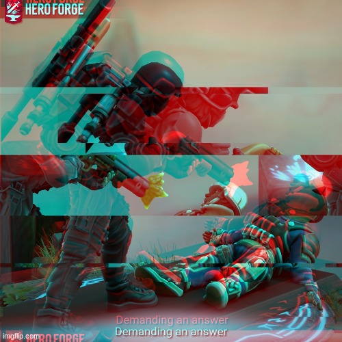 Mercenary story: Demanding an Answer. | image tagged in wip | made w/ Imgflip meme maker