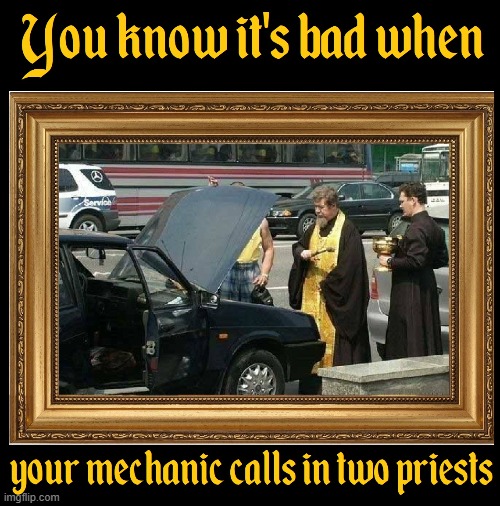 Are you the Demon inside the Motor? | image tagged in vince vance,the exorcist,car repairs,exorcism,memes,demons | made w/ Imgflip meme maker