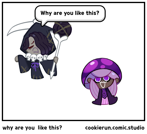 High Quality Licorice Cookie Why Are You Like This? Blank Meme Template