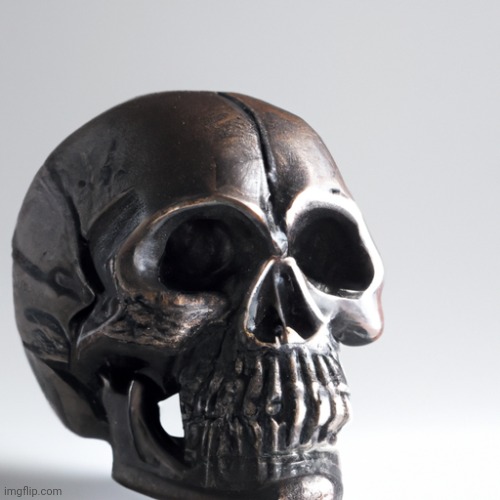 AI generated skull | image tagged in ai generated skull | made w/ Imgflip meme maker