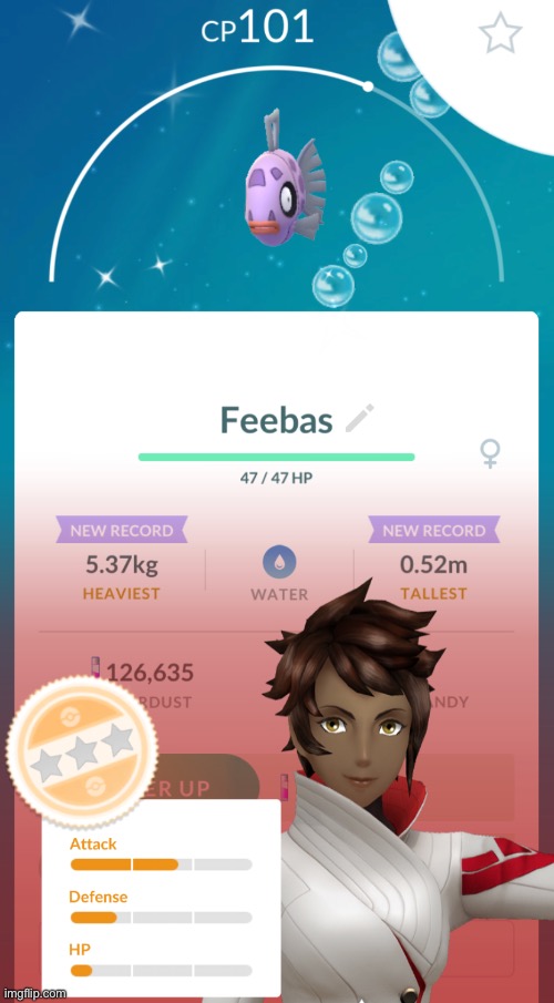 Full odds shiny I caught just now | made w/ Imgflip meme maker