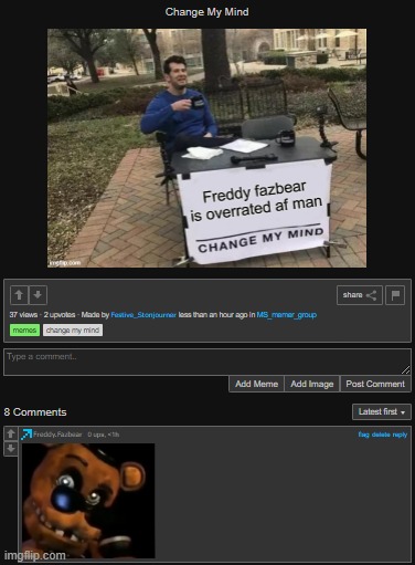 You have awaken the Fazbear | made w/ Imgflip meme maker