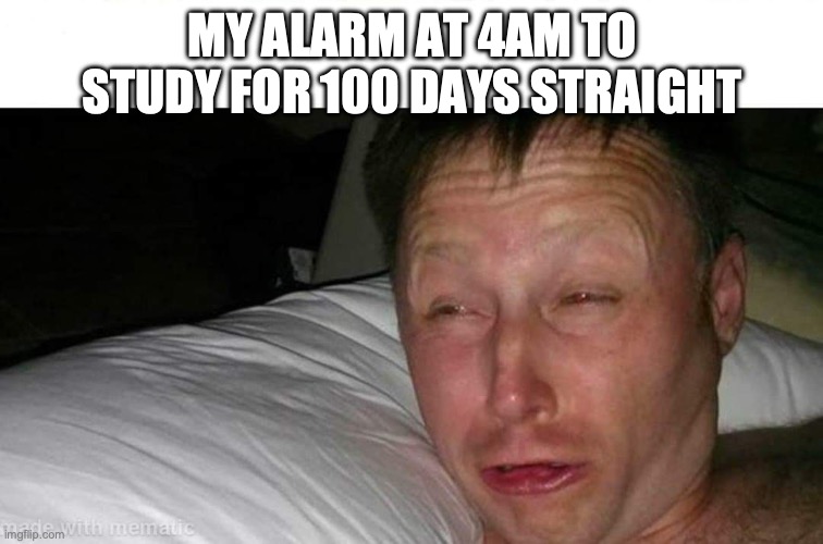 Wow that's bright | MY ALARM AT 4AM TO STUDY FOR 100 DAYS STRAIGHT | image tagged in wow that's bright | made w/ Imgflip meme maker