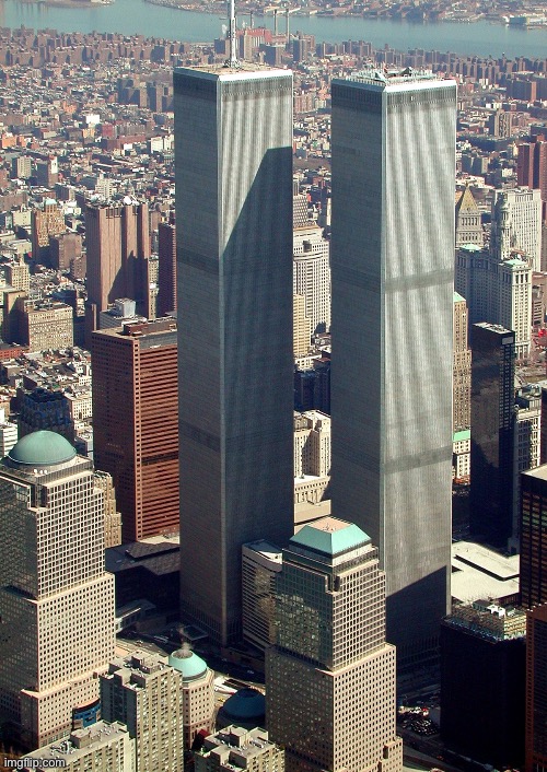 The World Trade Center of New York City | image tagged in the world trade center of new york city | made w/ Imgflip meme maker