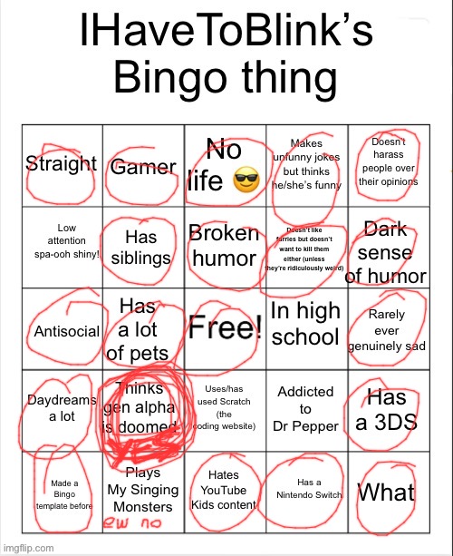 who needs msm when you have garageband and a basic knowledge of the apple loops | image tagged in ihavetoblink s bingo thing | made w/ Imgflip meme maker