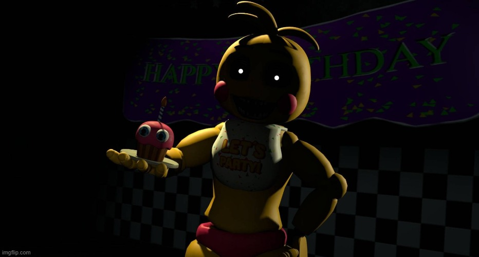 Toy Chica Blank Meme Template