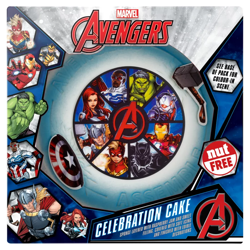 High Quality Avengers Asda Cake Blank Meme Template