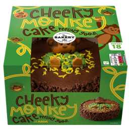 Cheeky Monkey Asda Cake Blank Meme Template