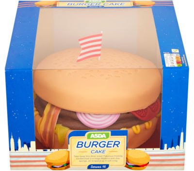 Burger Asda Cake Blank Meme Template