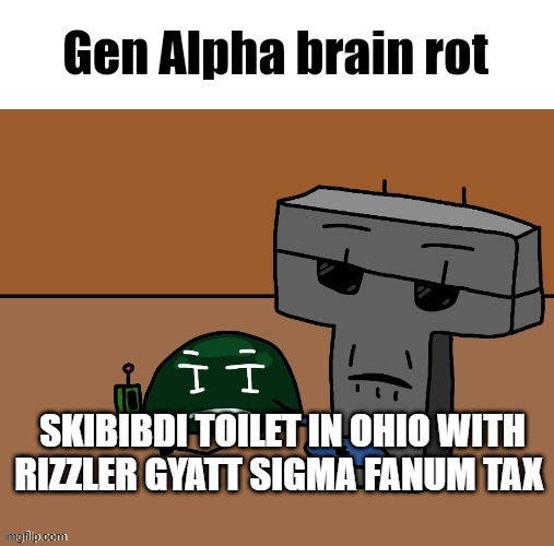 just, WHY | SKIBIBDI TOILET IN OHIO WITH RIZZLER GYATT SIGMA FANUM TAX | image tagged in gen alpha brain rot | made w/ Imgflip meme maker