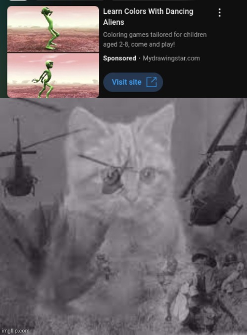 [[war flashbacks]] | image tagged in cat war flashback | made w/ Imgflip meme maker