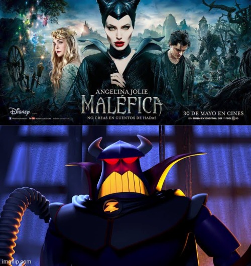 High Quality Evil Emperor Zurg Ripped Off Maleficent Blank Meme Template