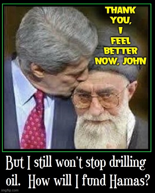 A tender moment between John Kerry & the Ayatollah | image tagged in vince vance,john kerry,kissing,ayatollah,memes,hamas | made w/ Imgflip meme maker