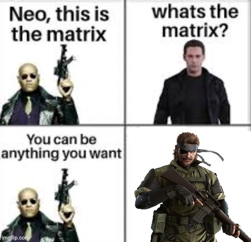 not trying to be too edgy | image tagged in neo this is the matrix | made w/ Imgflip meme maker