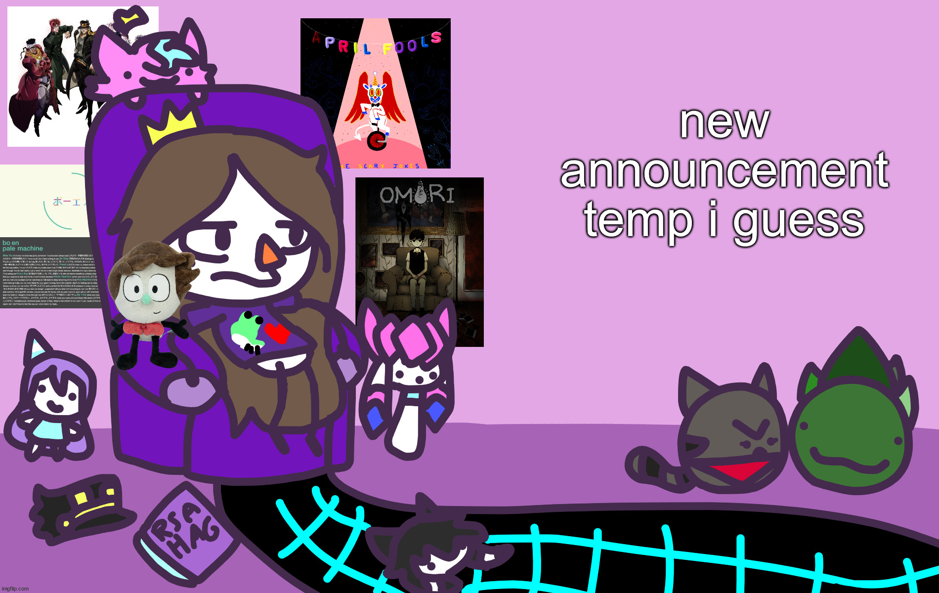 sylceon i guess | new announcement temp i guess | image tagged in sylceon i guess | made w/ Imgflip meme maker