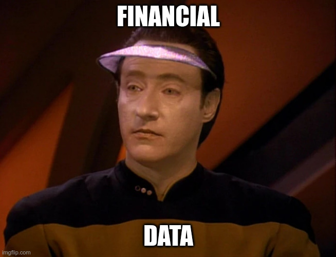 financial data