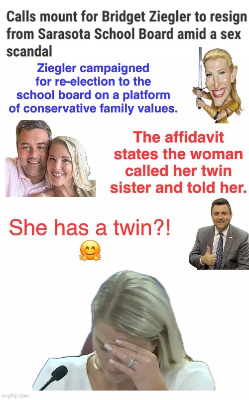 Twins | image tagged in conservative hypocrisy,lech | made w/ Imgflip meme maker