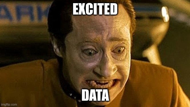 excited data