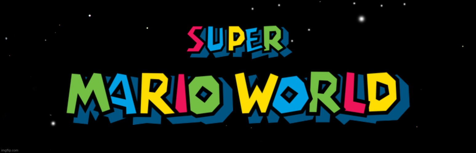 Super Mario World | image tagged in nintendo,video game,1990s,vintage,90s,videogames | made w/ Imgflip meme maker
