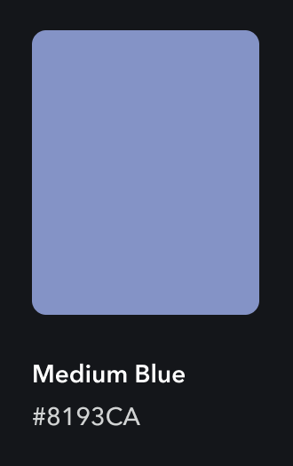 High Quality Medium Blue Blank Meme Template