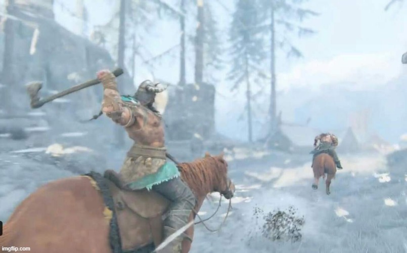 Viking about to throw an axe | image tagged in viking about to throw an axe | made w/ Imgflip meme maker