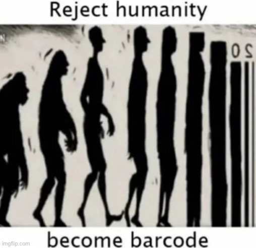 Barcode supremacy | made w/ Imgflip meme maker