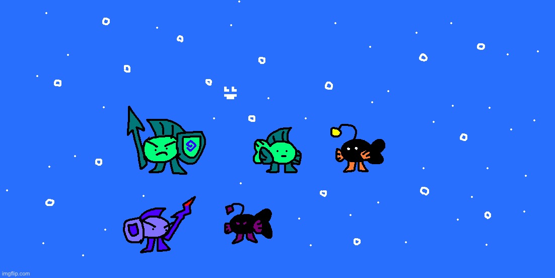 Fish folk | image tagged in drawing | made w/ Imgflip meme maker