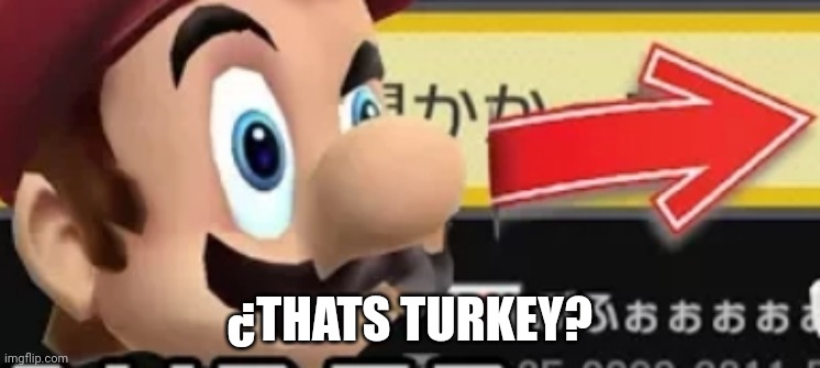 0.1% | ¿THATS TURKEY? | image tagged in 0 1 | made w/ Imgflip meme maker