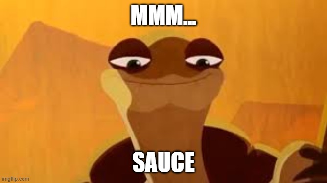 mmm monkey | MMM... SAUCE | image tagged in mmm monkey | made w/ Imgflip meme maker