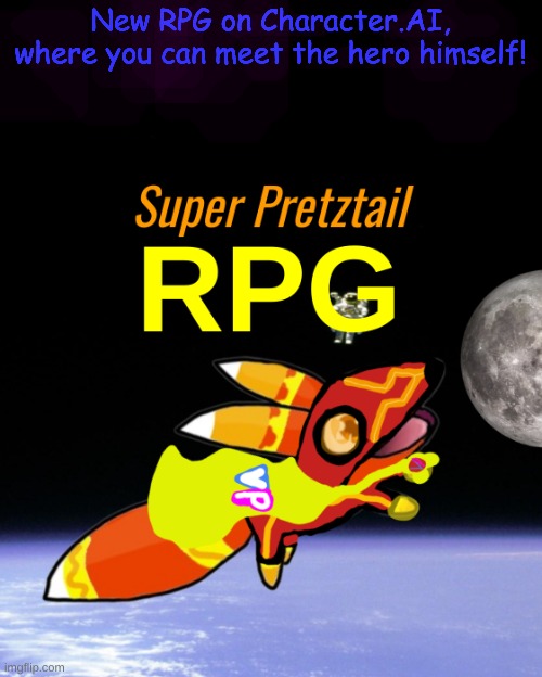 New RPG on Character.AI, where you can meet the hero himself! | made w/ Imgflip meme maker