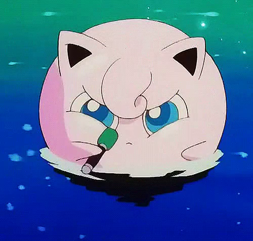 jigglypuff angry Blank Meme Template