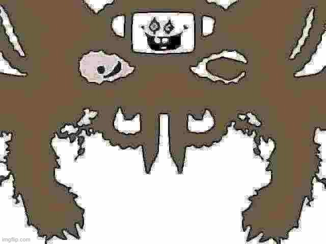 Omega Flowey | image tagged in omega flowey | made w/ Imgflip meme maker