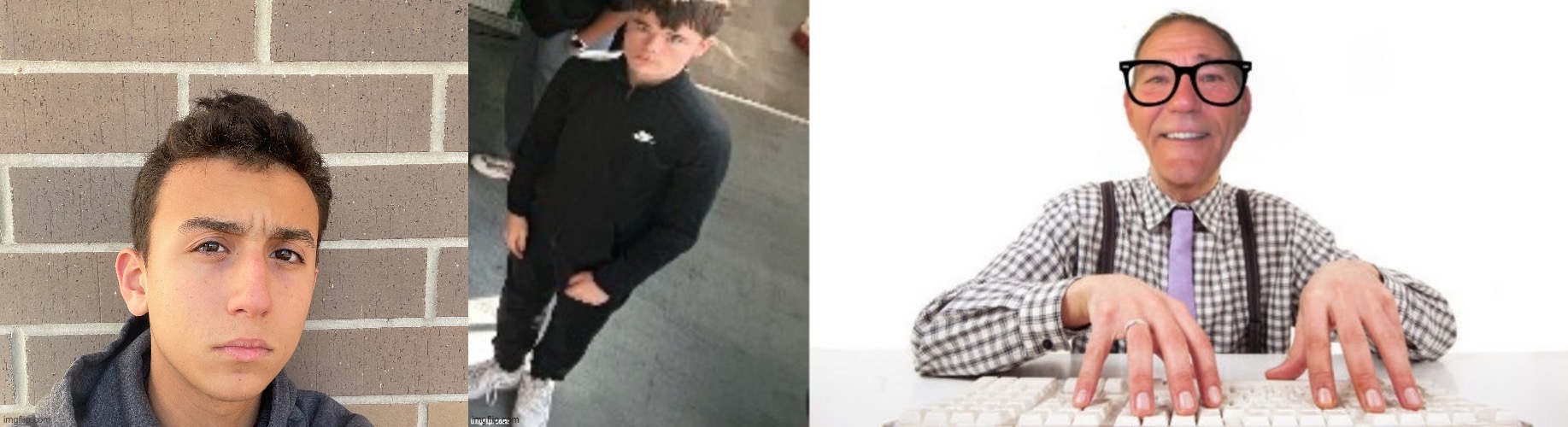 Who’s better looking, me, emosnake, or kewlew | made w/ Imgflip meme maker