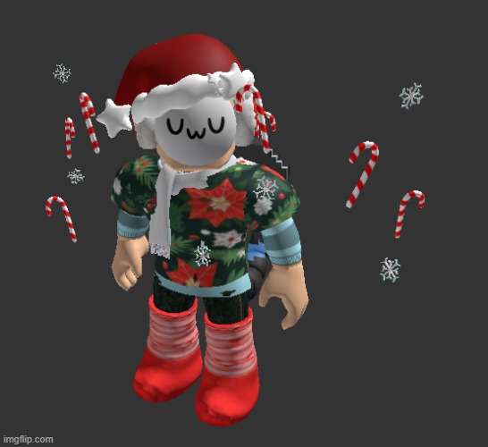 Christmas Blook! | image tagged in christmas blook | made w/ Imgflip meme maker