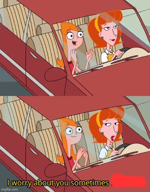 I worry about you sometimes Candace | image tagged in i worry about you sometimes candace | made w/ Imgflip meme maker