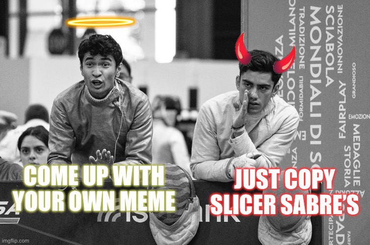 Angel Devil Fencing Imgflip