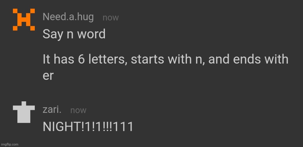 made w/ Imgflip meme maker