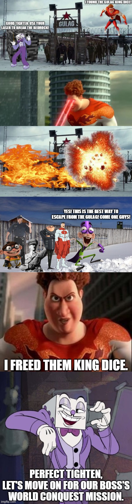 Tighten's Mission (Part 9B) | image tagged in team mojo jojo | made w/ Imgflip meme maker