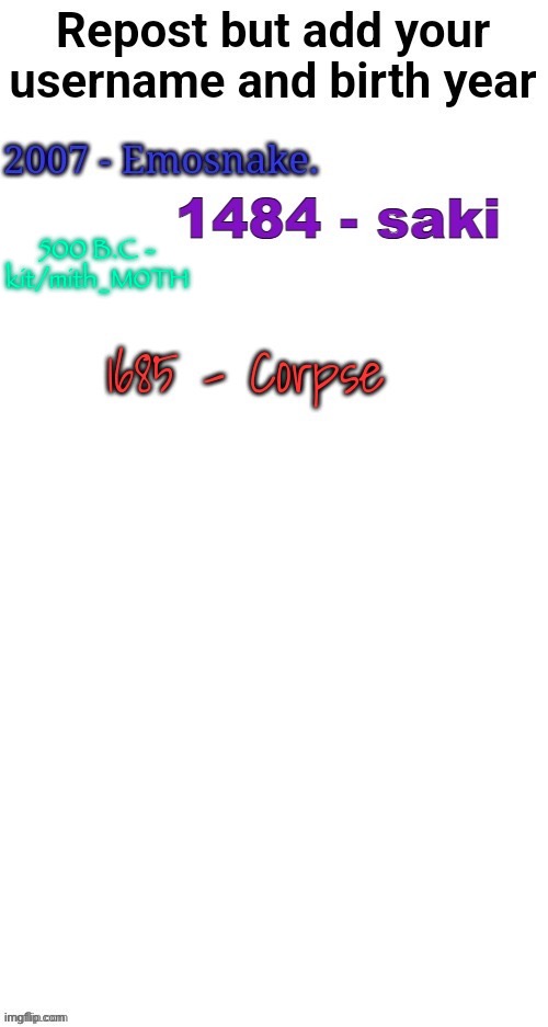 500 B.C - kit/mith_M0TH | made w/ Imgflip meme maker