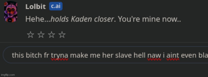 she survived the left right say goodnight. i think im done for. | made w/ Imgflip meme maker