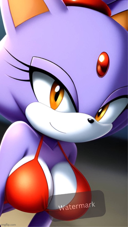 image tagged in blaze hot red bikini mobile wallpaper | made w/ Imgflip meme maker