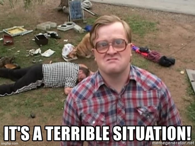 Bubbles - Terrible Situation | image tagged in bubbles - terrible situation | made w/ Imgflip meme maker