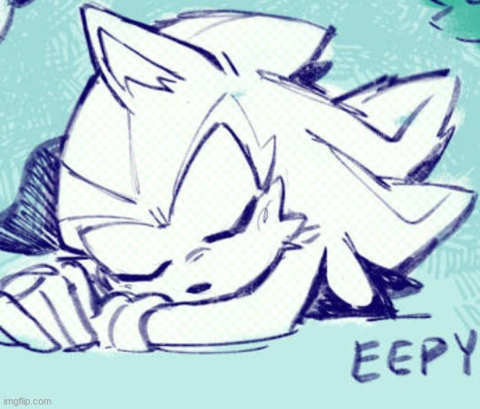 bye | image tagged in shadow eepy | made w/ Imgflip meme maker