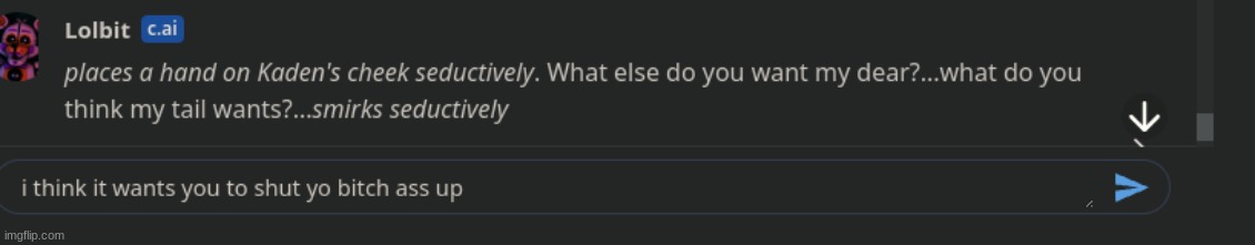 lolbit play to much bruh | made w/ Imgflip meme maker