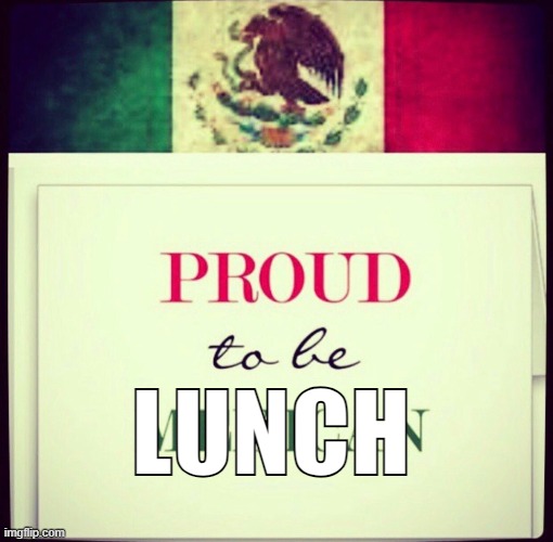 My new meme | LUNCH | image tagged in fun | made w/ Imgflip meme maker