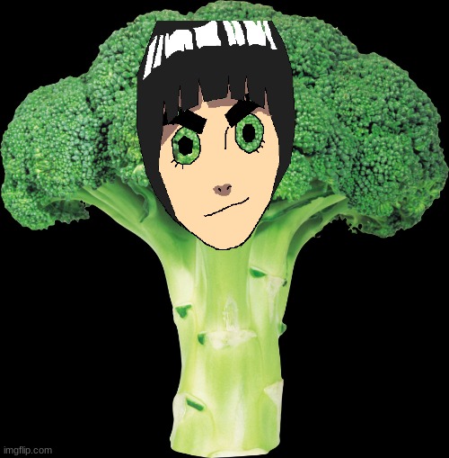 brock lee. | image tagged in broccoli | made w/ Imgflip meme maker